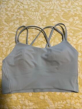 lululemon athletica Pale Blue Double-Strap Bralette